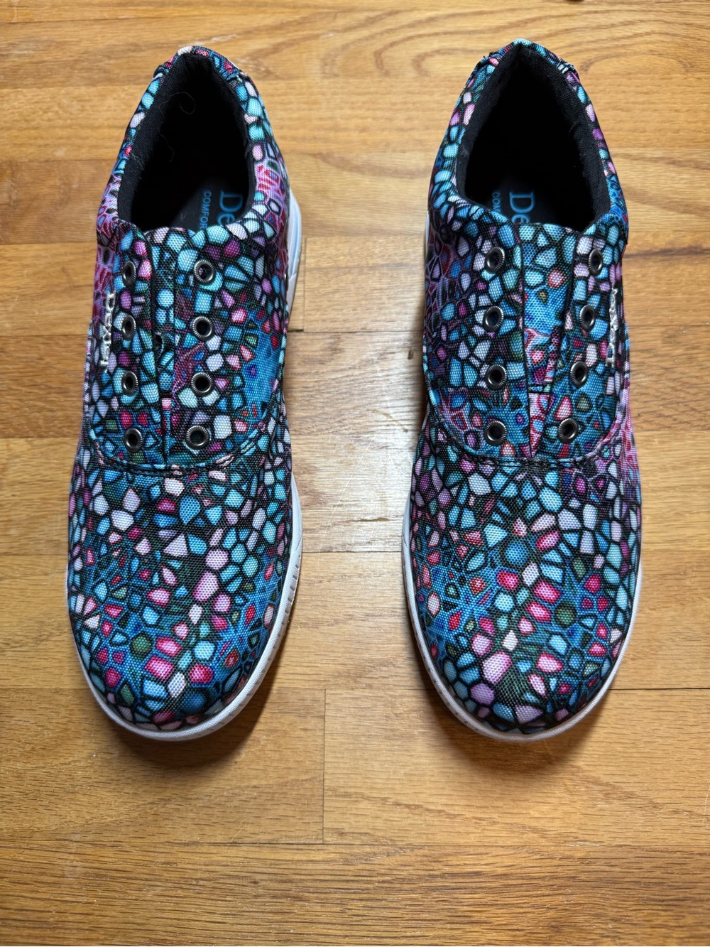 Dexter Kerrie Black/Multi Kaleidoscope Bowling Shoes